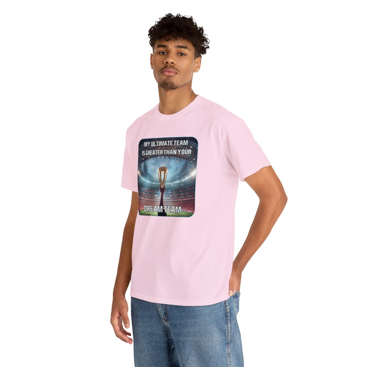 Goated Goods - FIFA - My Ultimate Team Your Dream Team - Unisex T-shirt - Light Pink - S