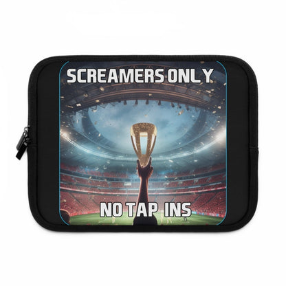 Goated Goods - FIFA - Screamers Only, No Tap-ins - Laptop Sleeve - Black - 10"