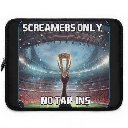 Goated Goods - FIFA - Screamers Only, No Tap-ins - Laptop Sleeve - Black - 15"