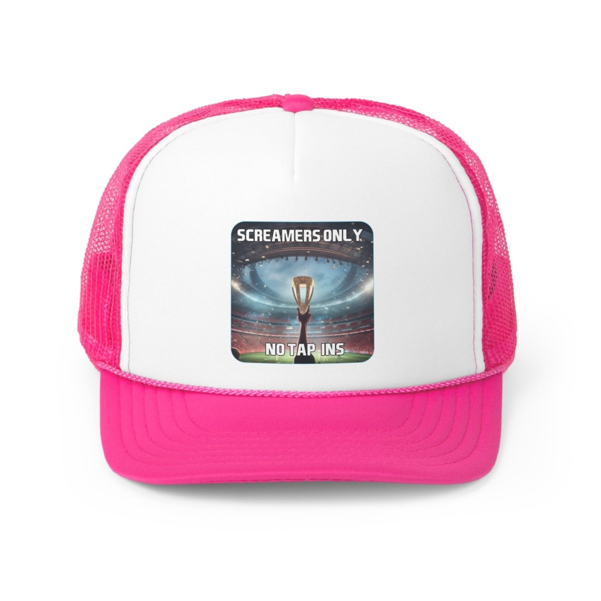 Goated Goods - FIFA - Screamers Only, No Tap-ins - Trucker Hat - Pink - One size