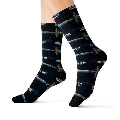 Goated Goods - Final Fantasy - Cactuars gonna Cact - Socks - M -