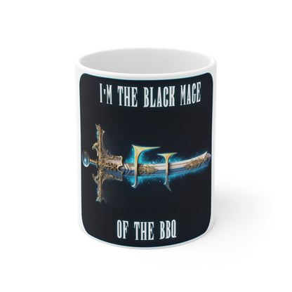 Goated Goods - Final Fantasy - I'm the Black Mage of the BBQ - Coffee Mug - 11oz -