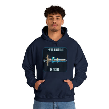 Goated Goods - Final Fantasy - I'm the Black Mage of the BBQ - Unisex Hoodie - Navy - 2XL