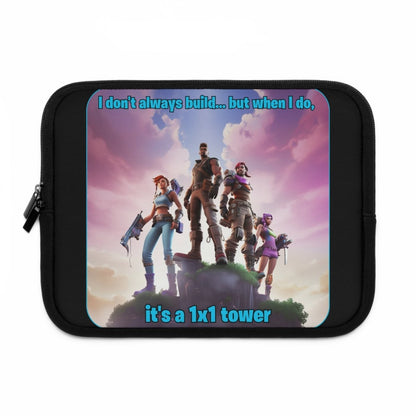 Goated Goods - Fortnite - 1x1 tower - Laptop Sleeve - Black - 10"