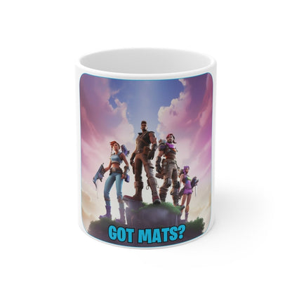 Goated Goods - Fortnite - Got Mats - Coffee Mug - 11oz -