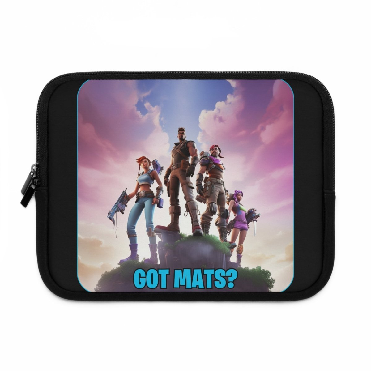 Goated Goods - Fortnite - Got Mats - Laptop Sleeve - Black - 10"