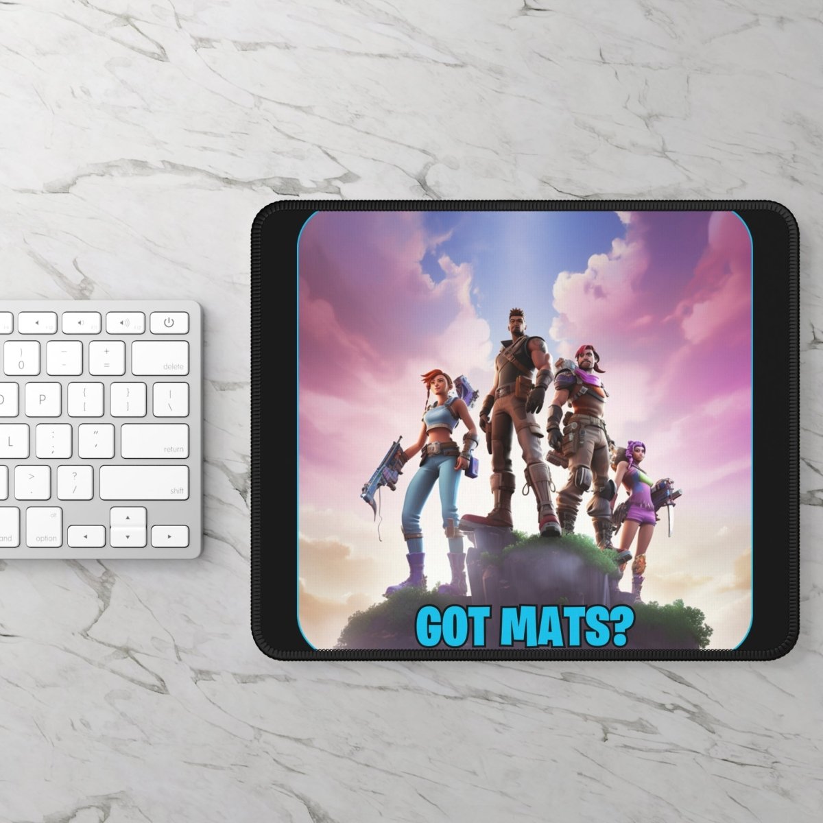 Goated Goods - Fortnite - Got Mats - Mouse Pad - Rectangle - 9" × 7"