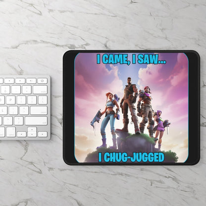 Goated Goods - Fortnite - I Came, I Saw, I Chug-Jugged - Mouse Pad - Rectangle - 9" × 7"