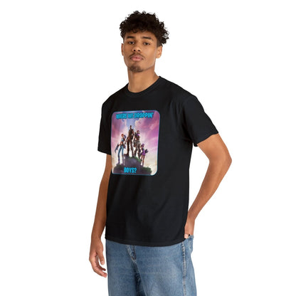 Goated Goods - Fortnite - Where We Droppin', Boys - Unisex T-shirt - Black - XL