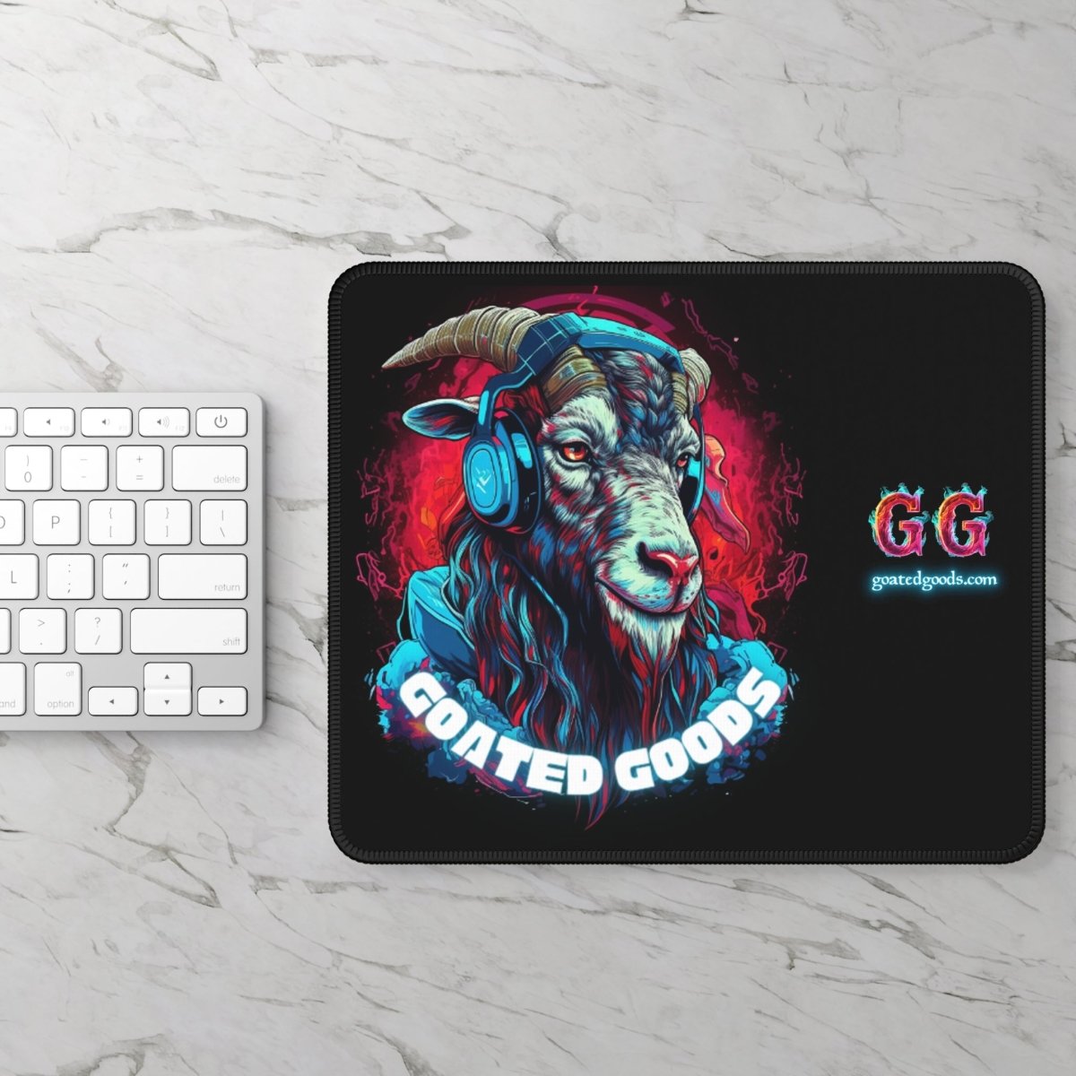 Goated Goods - Gaming Mousepad - Tech - Rectangle - 9" × 7"