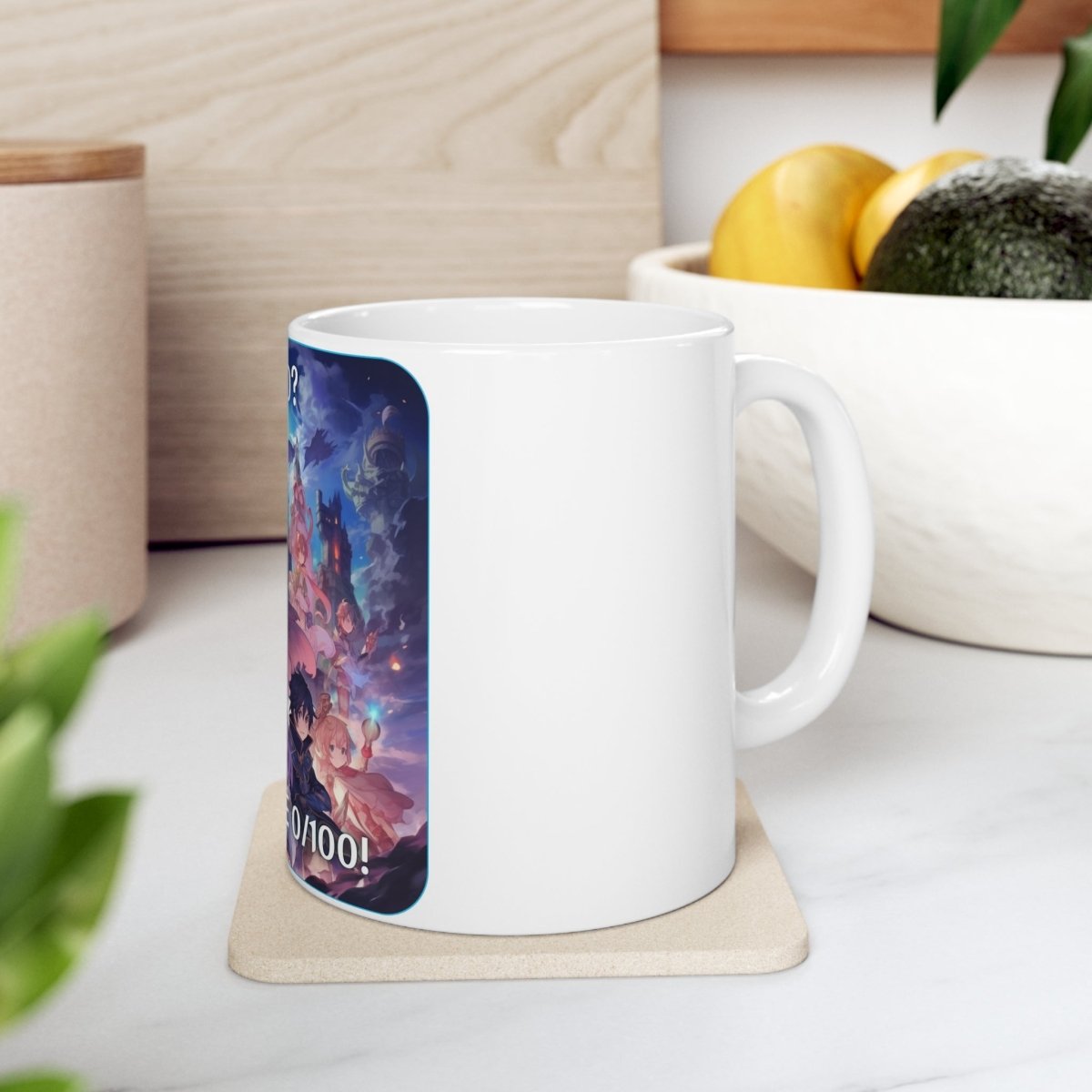 Goated Goods - Genshin Impact - 5050 More like 0100! - Coffee Mug - 11oz -