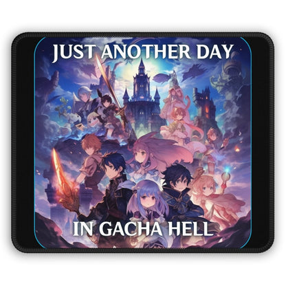 Goated Goods - Genshin Impact - Just Another Day in Gacha Hell - Mouse Pad - Rectangle - 9" × 7"