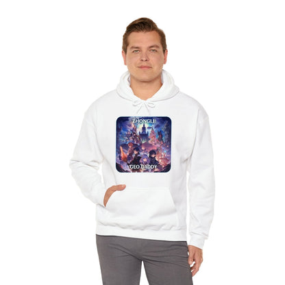 Goated Goods - Genshin Impact - Zhongli Geo Daddy - Unisex Hoodie - White - S