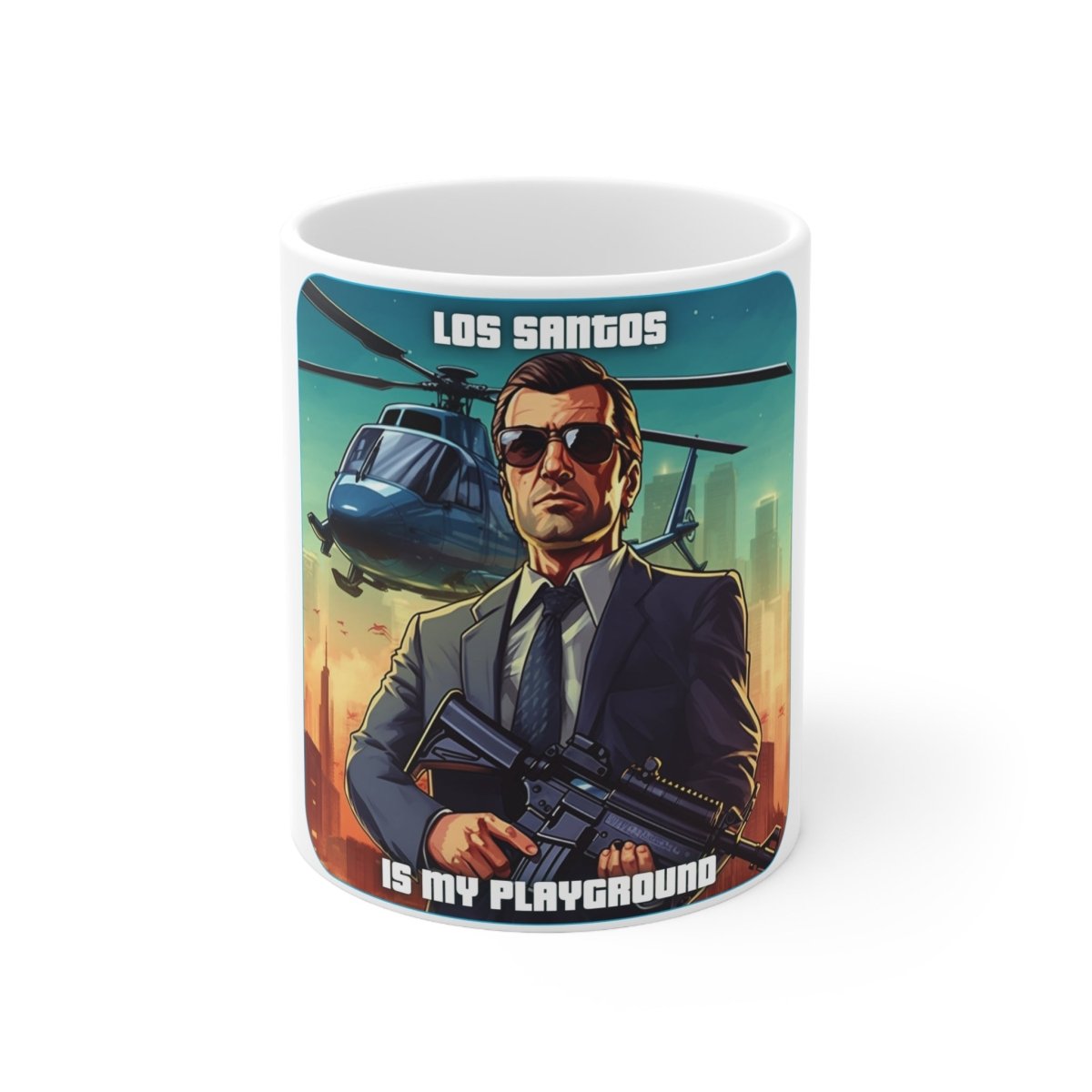 Goated Goods - Grand Theft Auto - Los Santos is my playground - Coffee Mug - 11oz -