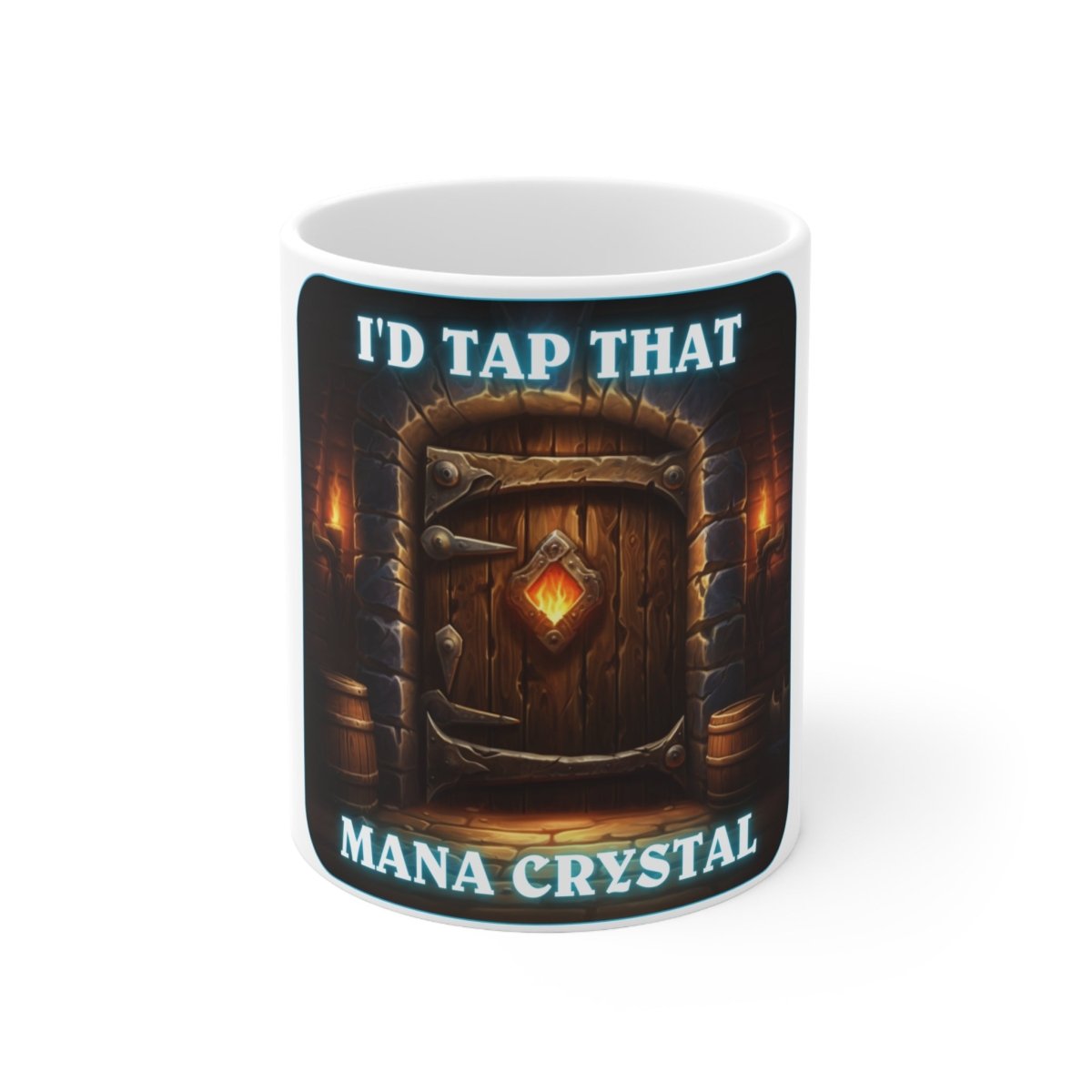 Goated Goods - Hearthstone - I'd tap that Mana Crystal - Coffee Mug - 11oz -