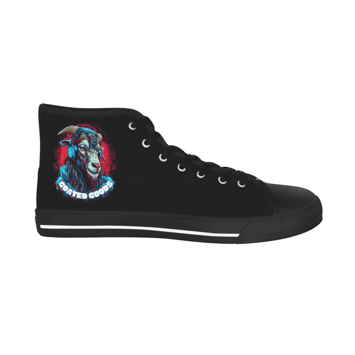 Goated Goods - High Top Sneakers - US 5 - Black sole