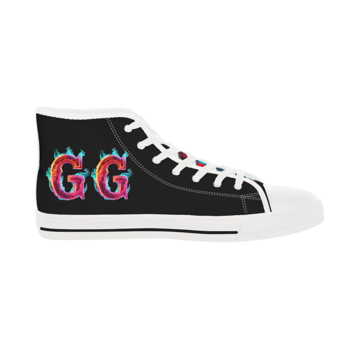 Goated Goods - High Top Sneakers - US 5 - White sole