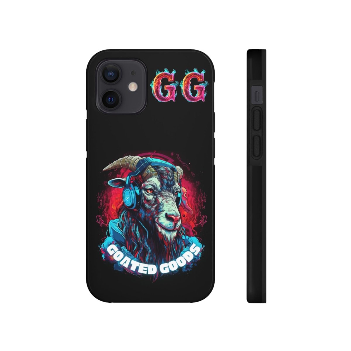 Goated Goods - iPhone Tough Phone Case - Durable - iPhone 12 Mini -