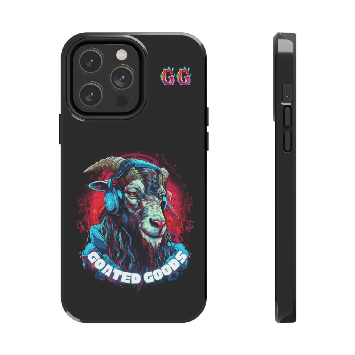 Goated Goods - iPhone Tough Phone Case - Durable - iPhone 14 Pro Max -