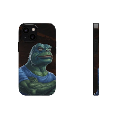 Goated Goods - iPhone Tough Phone Case - PEPE Design - iPhone 13 Mini -