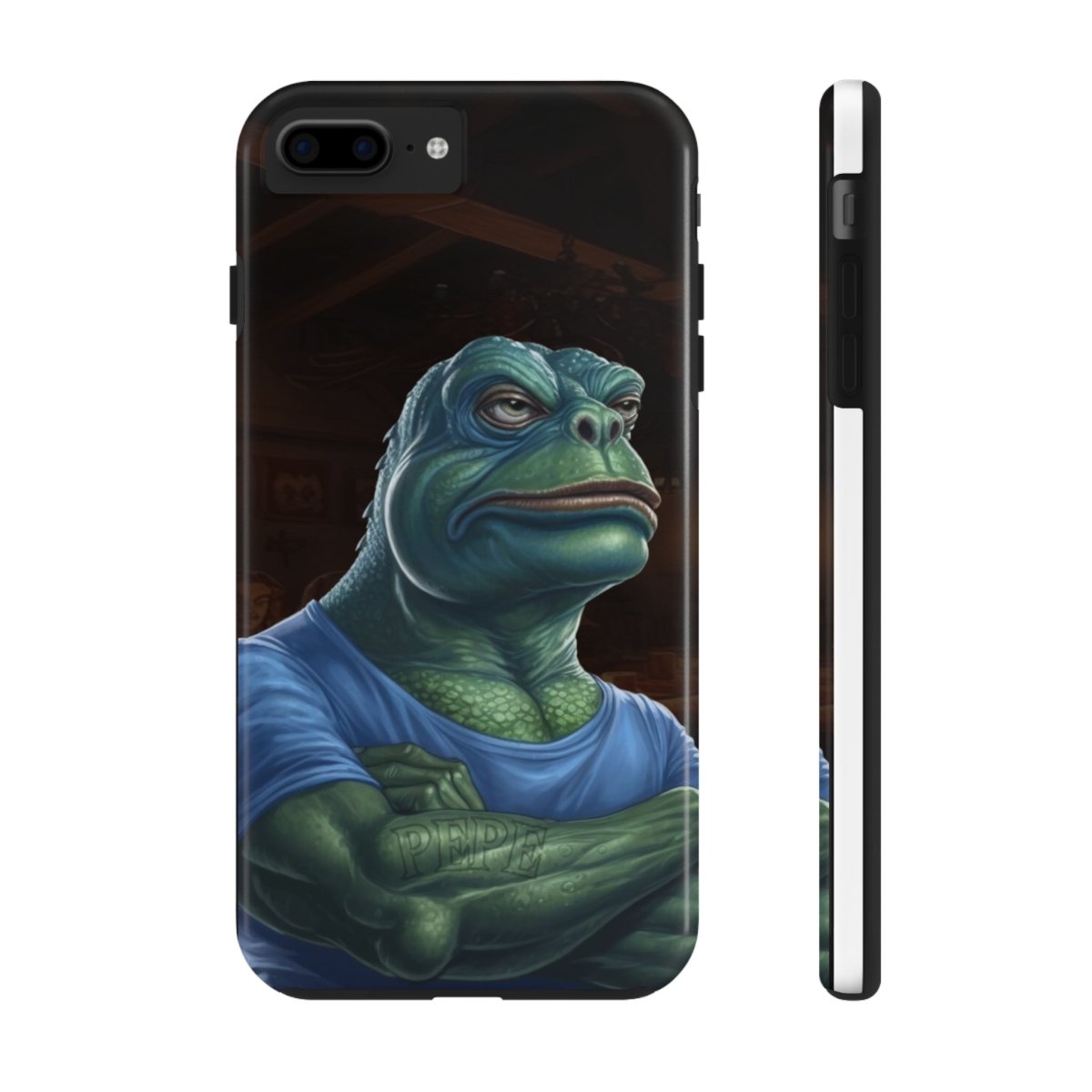 Goated Goods - iPhone Tough Phone Case - PEPE Design - iPhone 7 Plus, iPhone 8 Plus -