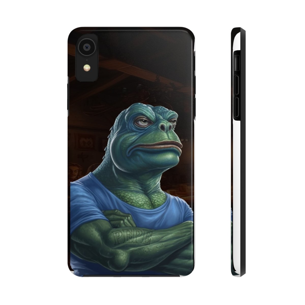 Goated Goods - iPhone Tough Phone Case - PEPE Design - iPhone XR -