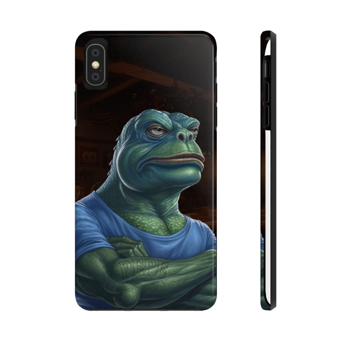 Goated Goods - iPhone Tough Phone Case - PEPE Design - iPhone XS MAX -