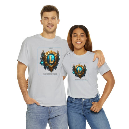 Goated Goods - League of Legends - 247 Winners Queue - Unisex T-shirt - Ice Grey - S