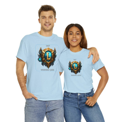 Goated Goods - League of Legends - 247 Winners Queue - Unisex T-shirt - Light Blue - S