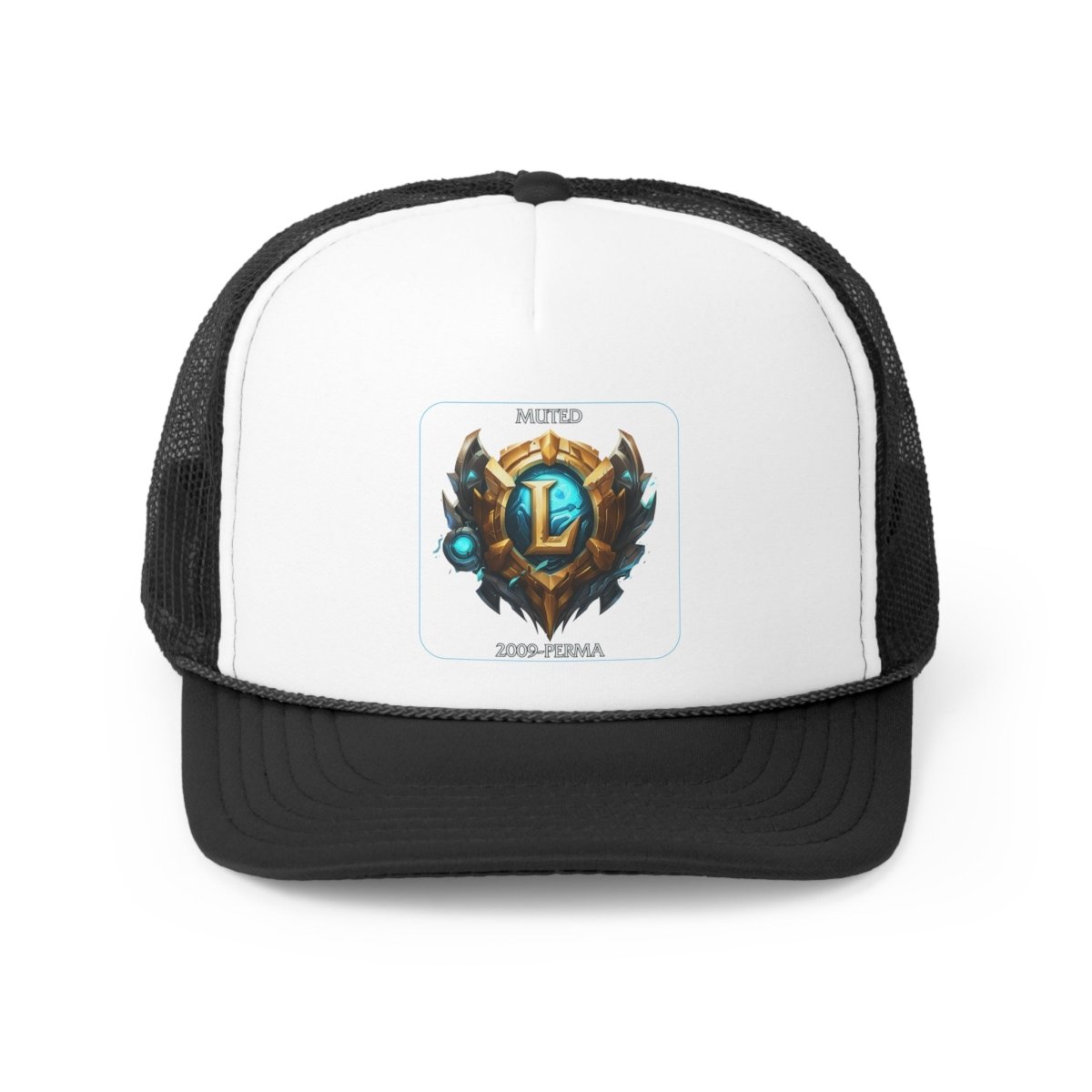 Goated Goods - League of Legends - Muted since 2009 - Trucker Hat - Black - One size