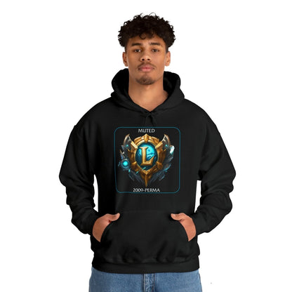 Goated Goods - League of Legends - Muted since 2009 - Unisex Hoodie - Black - 3XL