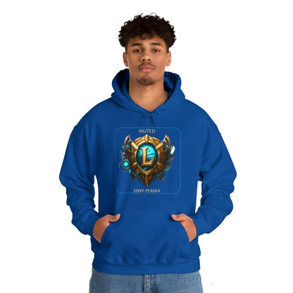 Goated Goods - League of Legends - Muted since 2009 - Unisex Hoodie - Royal - M