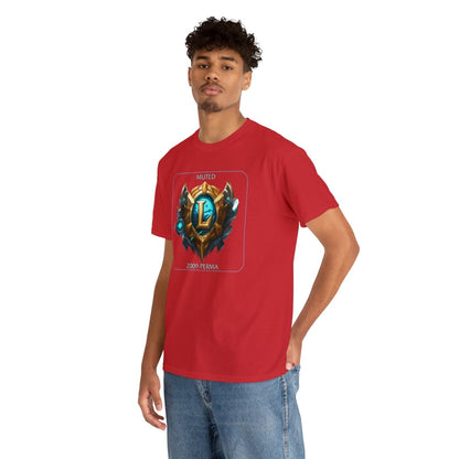 Goated Goods - League of Legends - Muted since 2009 - Unisex T-shirt - Red - M