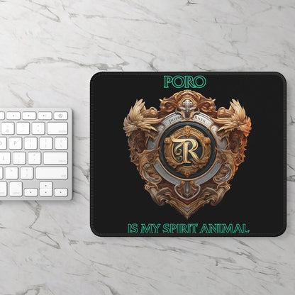 Goated Goods - Legends of Runeterra - Poro is my spirit animal - Mouse Pad - Rectangle - 9" × 7"