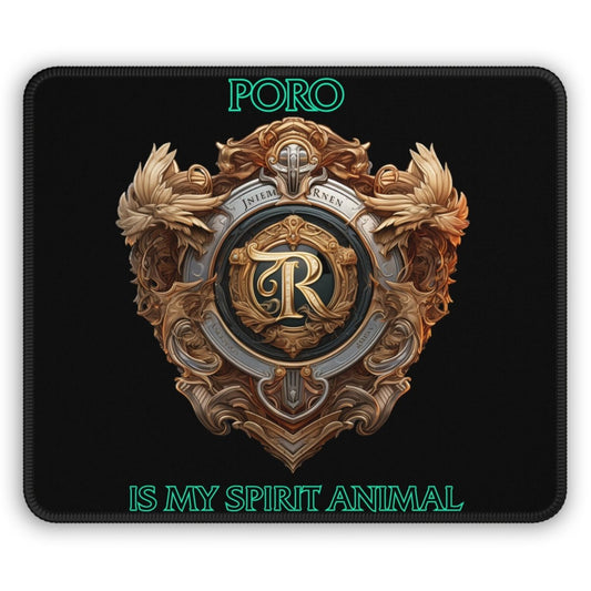 Goated Goods - Legends of Runeterra - Poro is my spirit animal - Mouse Pad - Rectangle - 9" × 7"