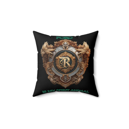 Goated Goods - Legends of Runeterra - Poro is my spirit animal - Square Pillow - 14" × 14" -