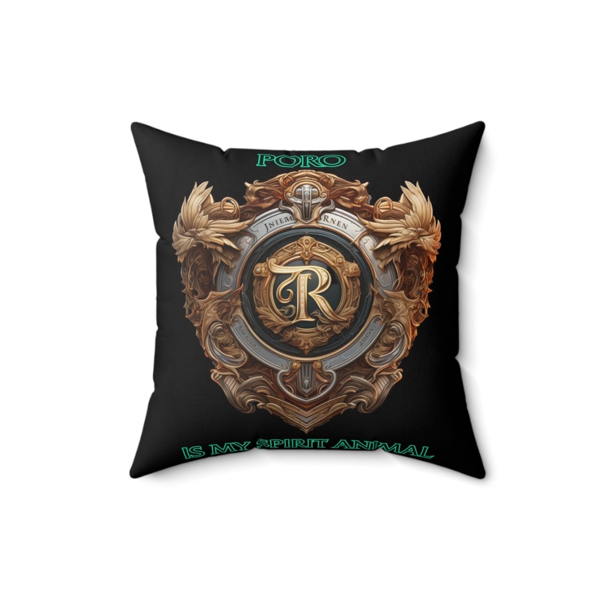 Goated Goods - Legends of Runeterra - Poro is my spirit animal - Square Pillow - 16" × 16" -