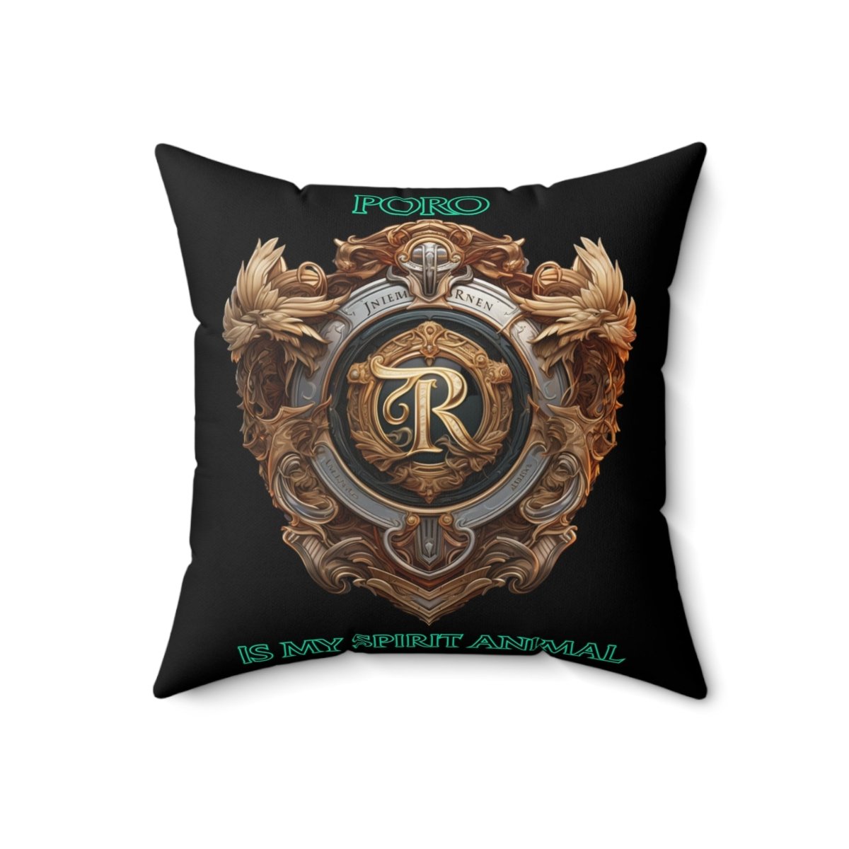 Goated Goods - Legends of Runeterra - Poro is my spirit animal - Square Pillow - 18" × 18" -