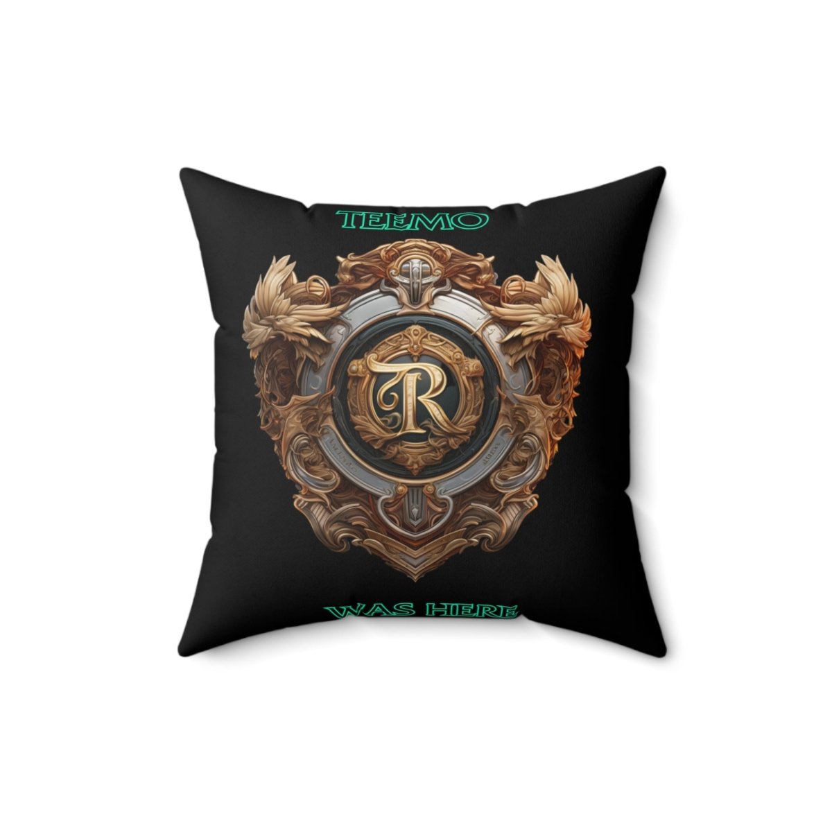 Goated Goods - Legends of Runeterra - Teemo was here - Square Pillow - 16" × 16" -