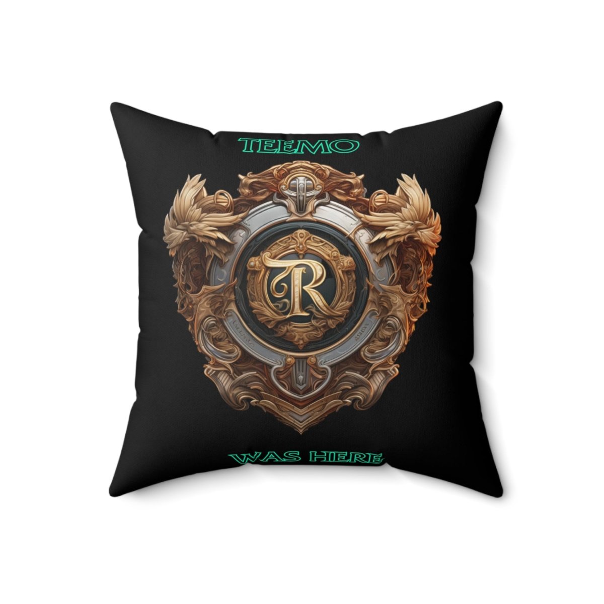 Goated Goods - Legends of Runeterra - Teemo was here - Square Pillow - 18" × 18" -