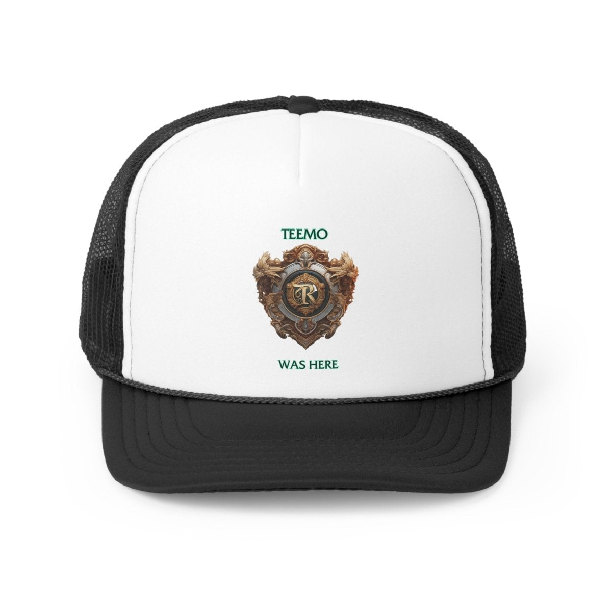 Goated Goods - Legends of Runeterra - Teemo was here - Trucker Hat - Black - One size