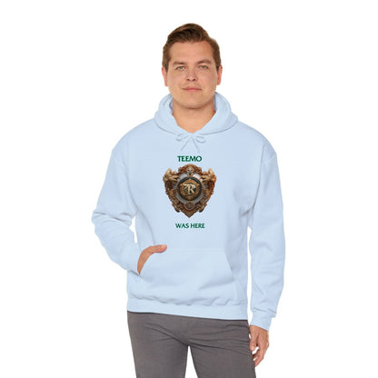 Goated Goods - Legends of Runeterra - Teemo was here - Unisex Hoodie - Light Blue - S