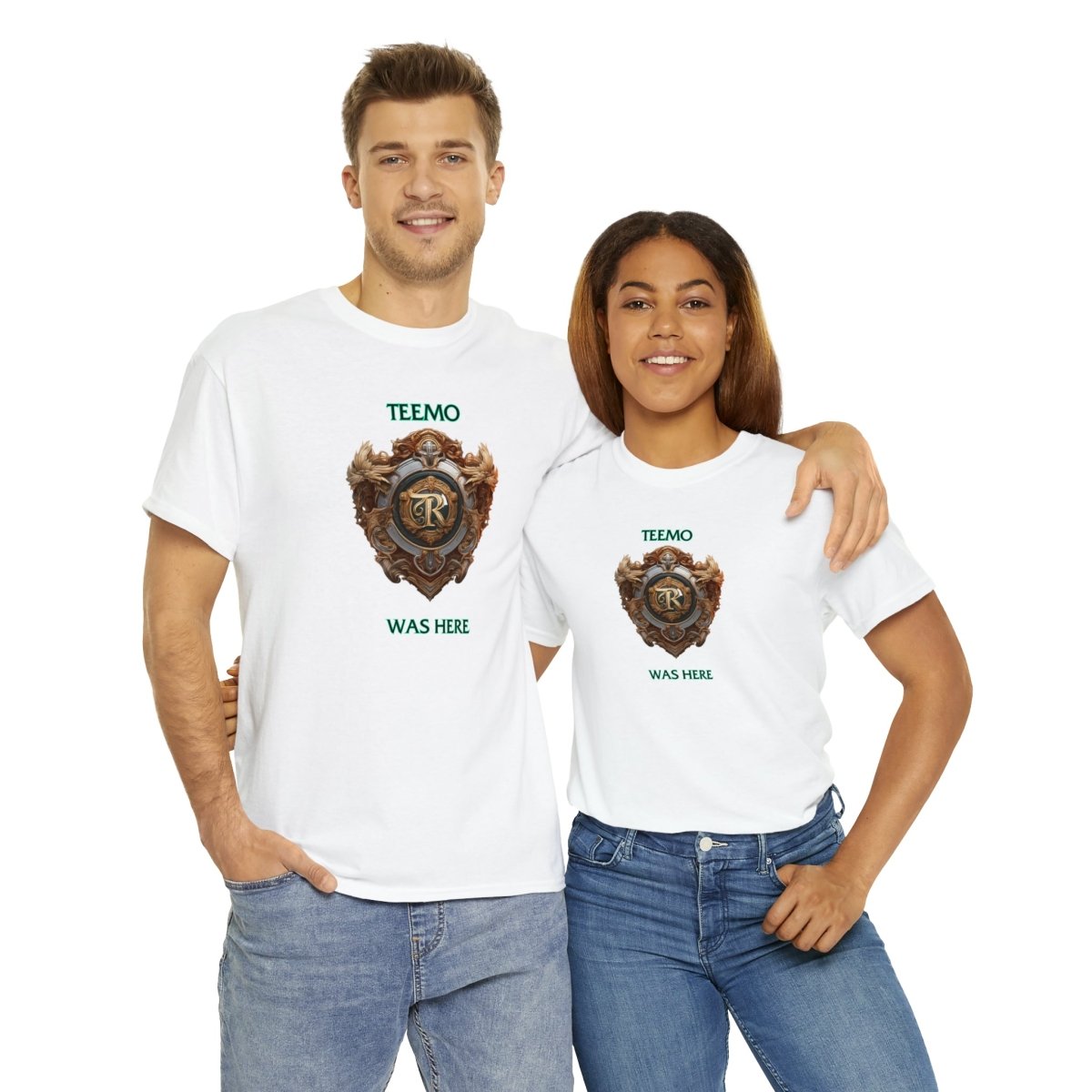 Goated Goods - Legends of Runeterra - Teemo was here - Unisex T-shirt - White - S