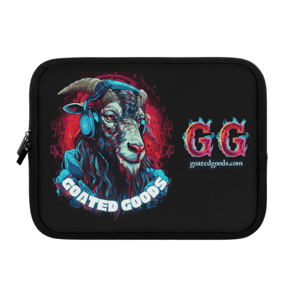 Goated Goods - Protective Laptop Sleeve - Black - 10"