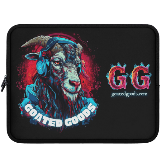 Goated Goods - Protective Laptop Sleeve - Black - 17"