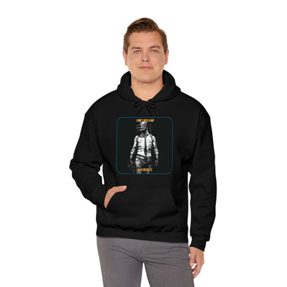 Goated Goods - PUBG - I Don't Need a Map, I Have Instincts - Unisex Hoodie - Black - S