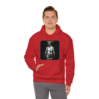 Goated Goods - PUBG - I Don't Need a Map, I Have Instincts - Unisex Hoodie - Red - S