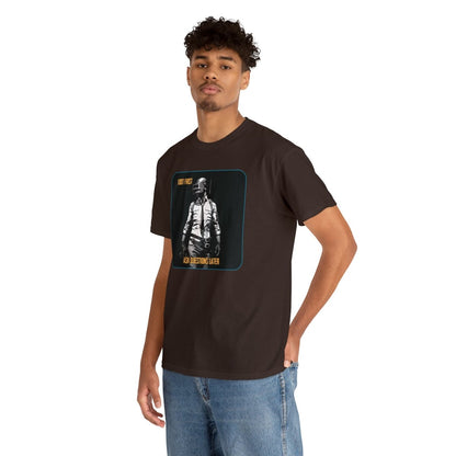 Goated Goods - PUBG - Loot First, Questions Later - T-shirt - Dark Chocolate - S