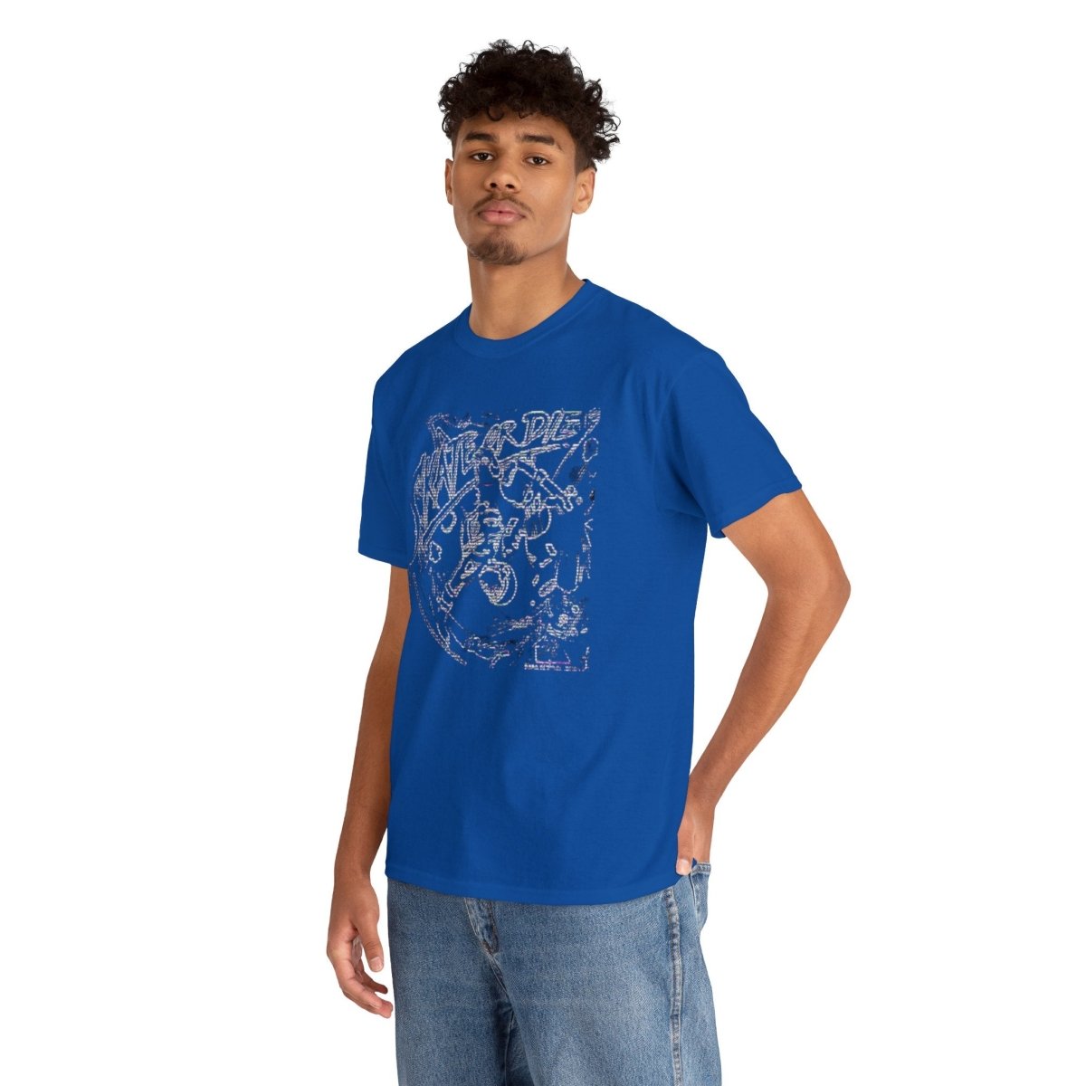 Goated Goods - Skate or Die - Unisex T-shirt - Royal - S