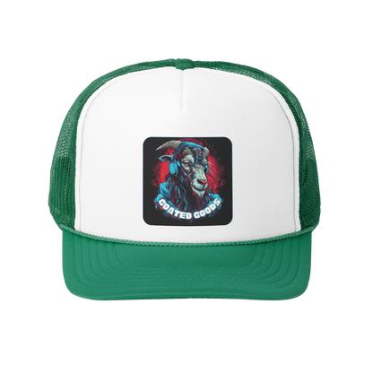 Goated Goods - Trucker Cap - Hat - Green - One size